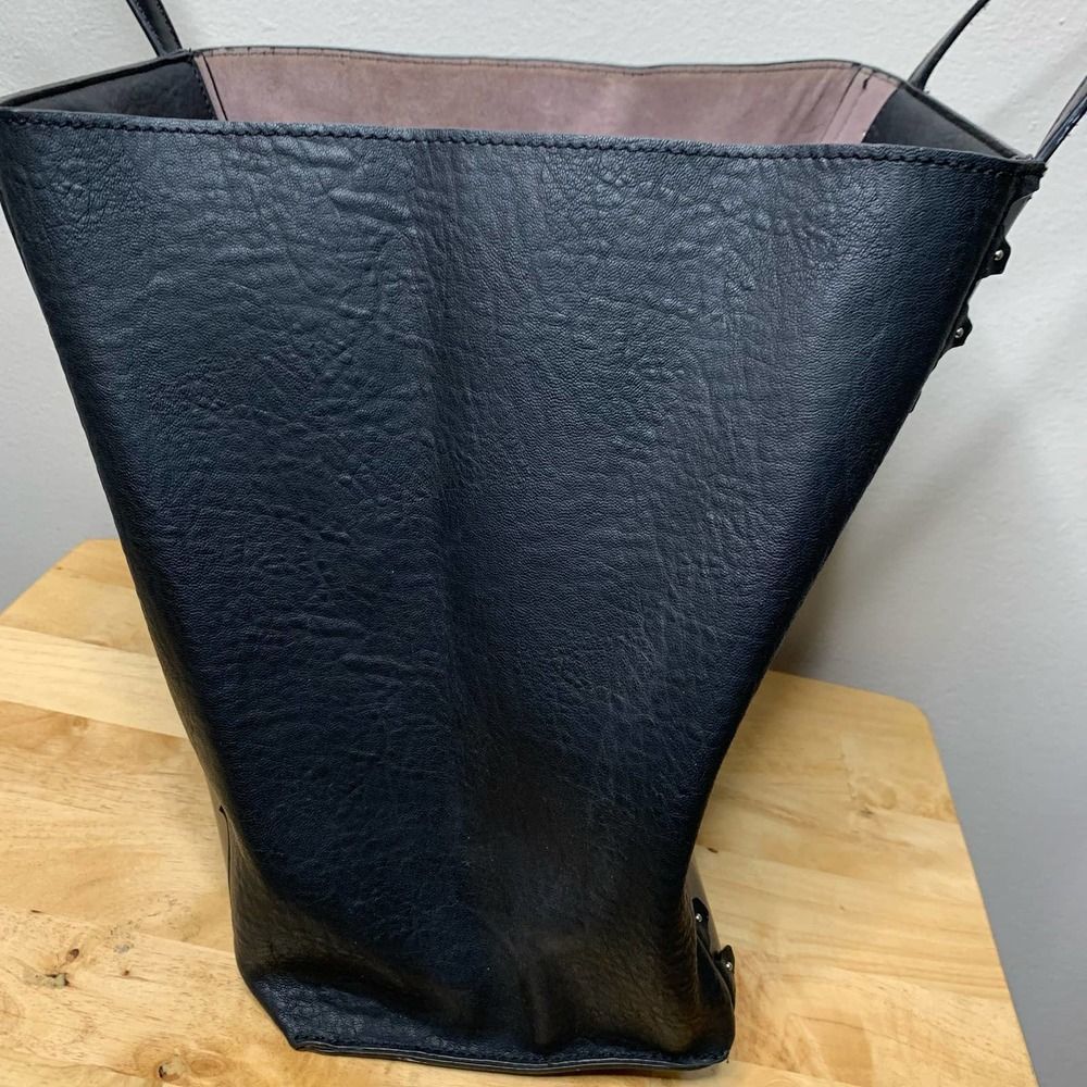 Danielle Nicole Faux Leather Tote Bag Black - image 8